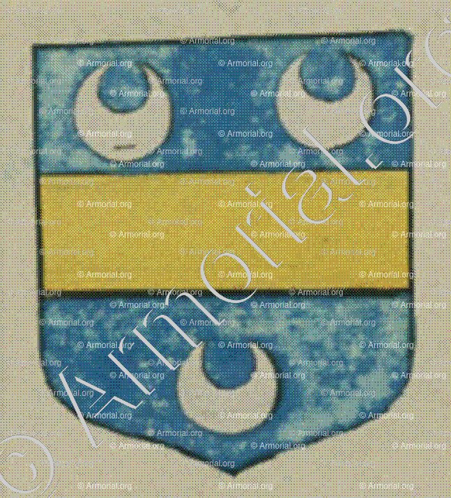 CHRISTIANNY_Blason enregistré sous le règne de Louis XIV_France