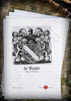 velin-d-Arches-de BAILLET_Île-de-France, 1696 (d'Hozier)._France
