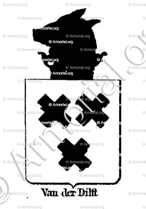 VAN DER DILFT_Armorial royal des Pays-Bas_Europe