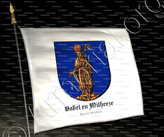 drapeau-BAKEL en MILHEEZE_Noord-Brabant_Nederland