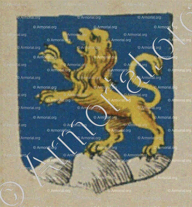 CHRISTIN_Blason enregistré sous le règne de Louis XIV_France