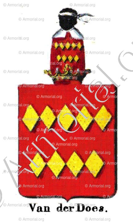 VAN DER DOES_Armorial royal des Pays-Bas_Europe