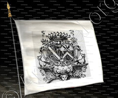 drapeau-ROUALLE du BOISGILOUST_Ex-libris_France