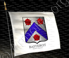 drapeau-BASTEROT_Genève, Guyenne_Suisse, France