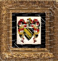 cadre-ancien-or-Bande de sable coticée d'or.