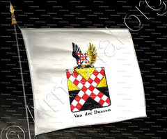 drapeau-VAN DER DUSSEN_Armorial royal des Pays-Bas_Europe