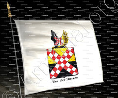 drapeau-VAN DER DUSSEN_Armorial royal des Pays-Bas_Europe
