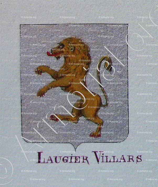 LAUGIER VILLARS_Armorial Nice. (J. Casal, 1903) (Bibl. mun. de Nice)._France (i)