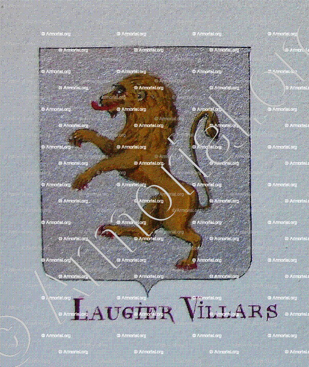 LAUGIER VILLARS_Armorial Nice. (J. Casal, 1903) (Bibl. mun. de Nice)._France (i)