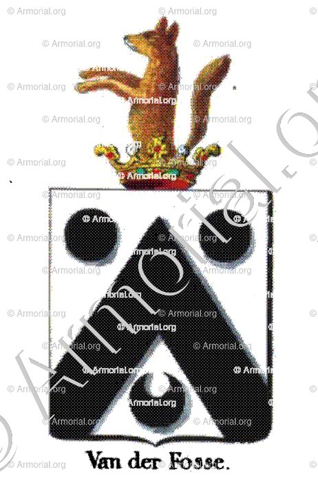 VAN DER FOSSE_Armorial royal des Pays-Bas_Europe