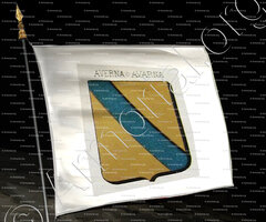 drapeau-AVERNA o AVARNA_Sicilia_Italia