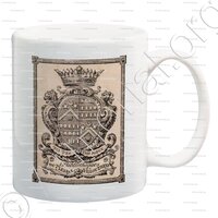 mug-de VILLOUTREYS de BRIGNAC_Anjou, Maine._France