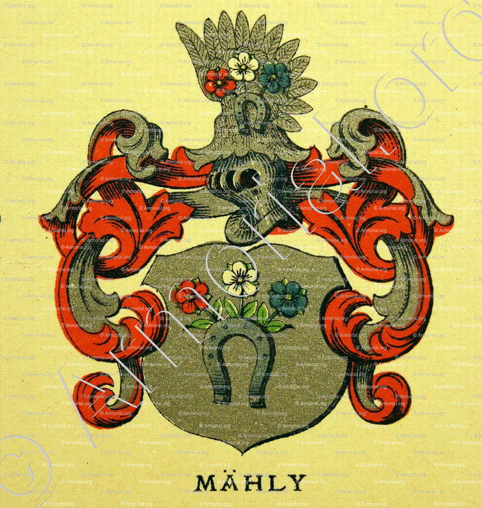 MAEHLY_Wappenbuch der Stadt Basel . B.Meyer Knaus 1880_Schweiz 