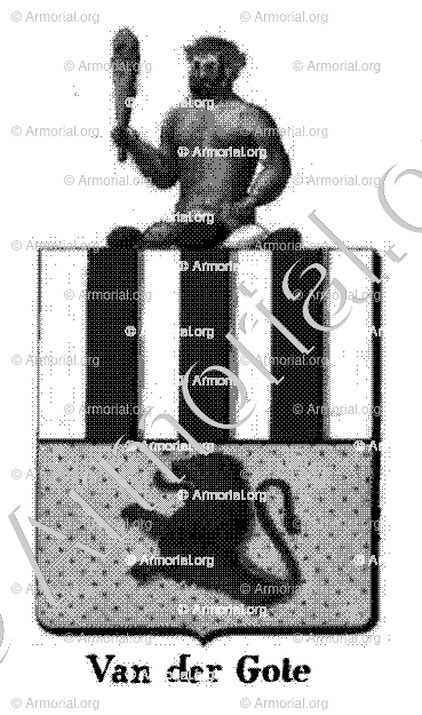 VAN DER GOTE_Armorial royal des Pays-Bas_Europe