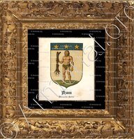 cadre-ancien-or-AZAM_Marseille, Paris._France