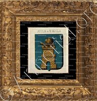 cadre-ancien-or-AVILA o D'AVILA_Sicilia_Italia