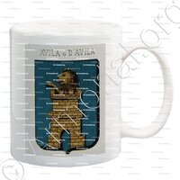 mug-AVILA o D'AVILA_Sicilia_Italia