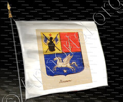 drapeau-DOUMERC_Noblesse d'Empire._France