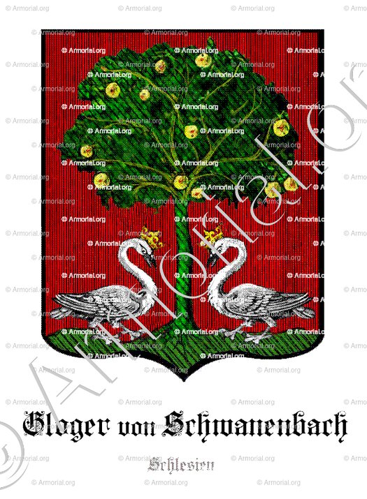 GLOGER von SCHWANENBACH_Schlesien_Königreich Preußen (2)+