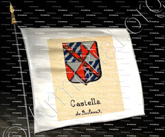 drapeau-CASTELLA de BERLEM_Livre d'Or du Canton de Fribourg (Freiburg). (Alfred Raemy, 1898)_Schweiz Suisse Svizzera Switz