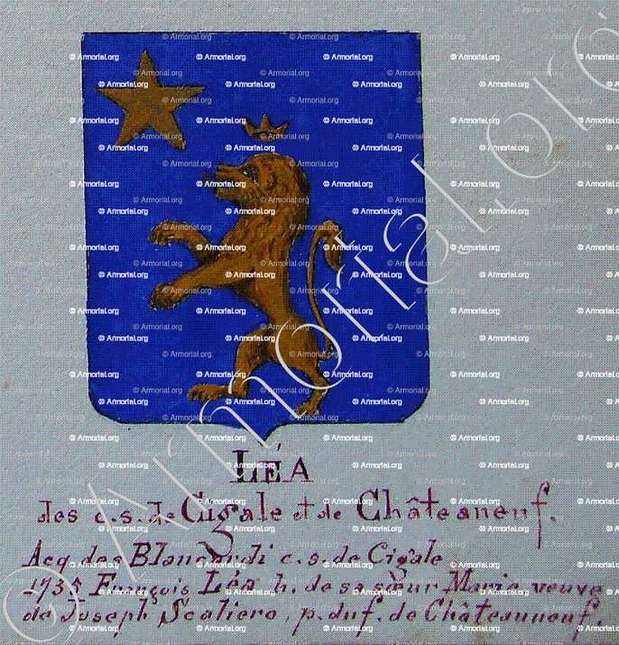 LEA_Armorial Nice. (J. Casal, 1903) (Bibl. mun. de Nice)._France (i)