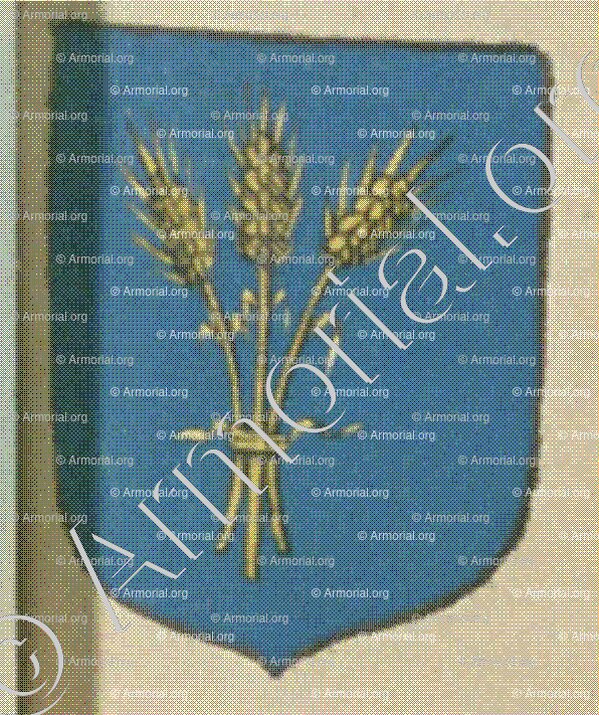 FROMENT (La Rochelle)_Blason enregistré sous le règne de Louis XIV._France