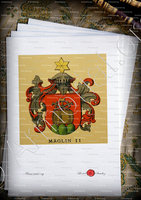 velin-d-Arches-MÄGLIN_Wappenbuch der Stadt Basel . B.Meyer Knaus 1880_Schweiz 