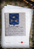 velin-d-Arches-LEOTARDI (Léotard)_Armorial Nice. (J. Casal, 1903) (Bibl. mun. de Nice)._France (i)