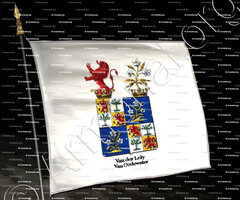 drapeau-VAN DER LELY VAN OUDEWATER_Armorial royal des Pays-Bas_Europe