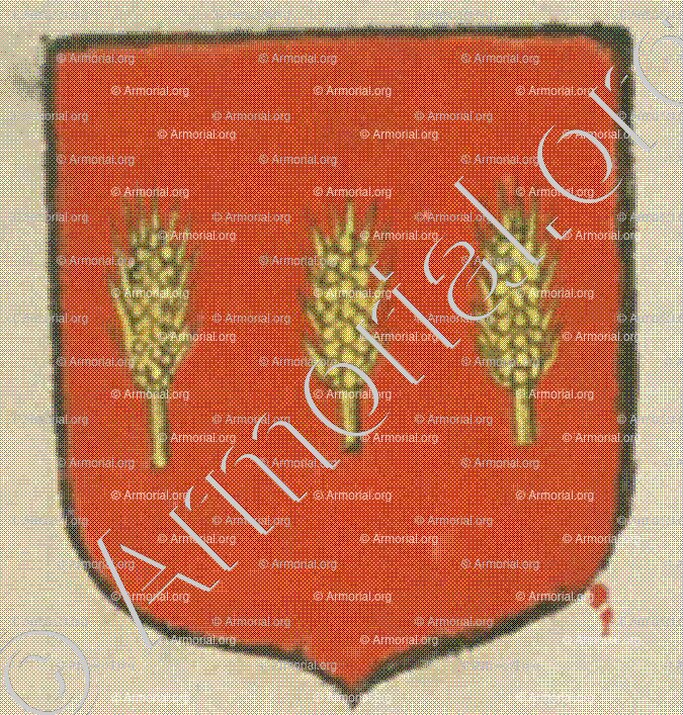 FRONAU (La Rochelle)_Blason enregistré sous le règne de Louis XIV._France