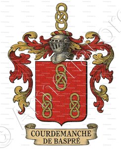 COURDEMANCHE de BASPRÉ