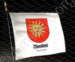 drapeau-BLONDANT_Bourgogne, 1696._France