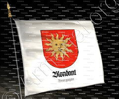 drapeau-BLONDANT_Bourgogne, 1696._France