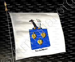 drapeau-VAN DER MEERE_Armorial royal des Pays-Bas_Europe