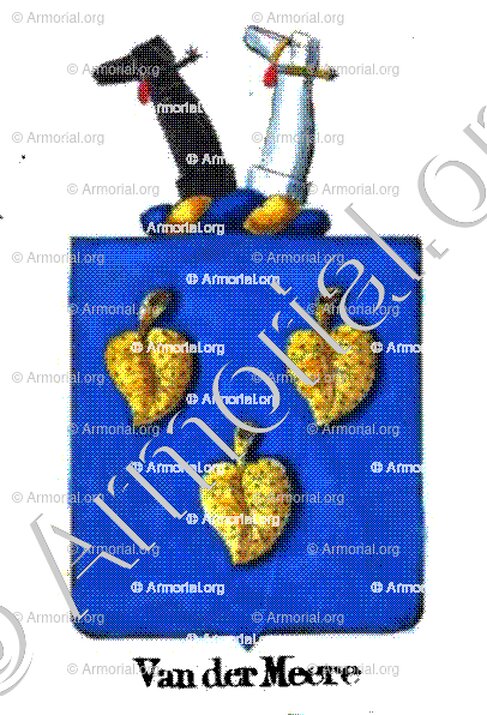 VAN DER MEERE_Armorial royal des Pays-Bas_Europe