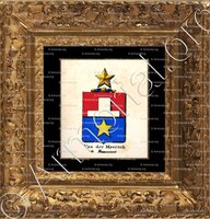 cadre-ancien-or-VAN DER MEERSCH DE ROOSENDAELE_Armorial royal des Pays-Bas_Europe