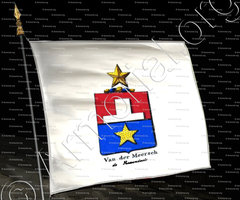 drapeau-VAN DER MEERSCH DE ROOSENDAELE_Armorial royal des Pays-Bas_Europe