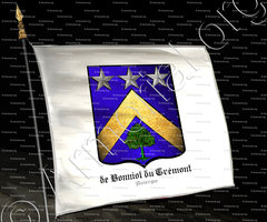 drapeau-de BONNIOL du TRÉMONT_Auvergne_France