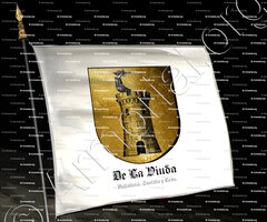drapeau-DE LA VIUDA_Valladolid,Castilla y León._España
