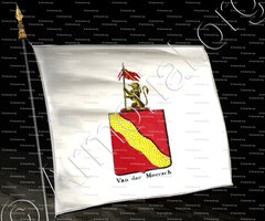 drapeau-VAN DER MEERSCH_Armorial royal des Pays-Bas_Europe
