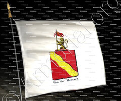 drapeau-VAN DER MEERSCH_Armorial royal des Pays-Bas_Europe