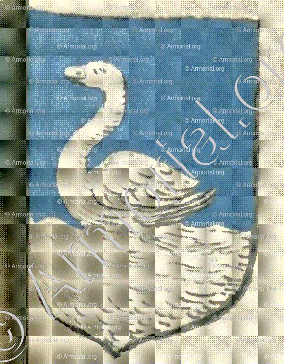 GABILLOTEAU (La Rochelle)_Blason enregistré sous le règne de Louis XIV._France