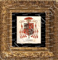 cadre-ancien-or-d'ARMAGNAC_Georges d’Armagnac, Cardinal en 1544). D'après doc. Bibl.Mazarine._France