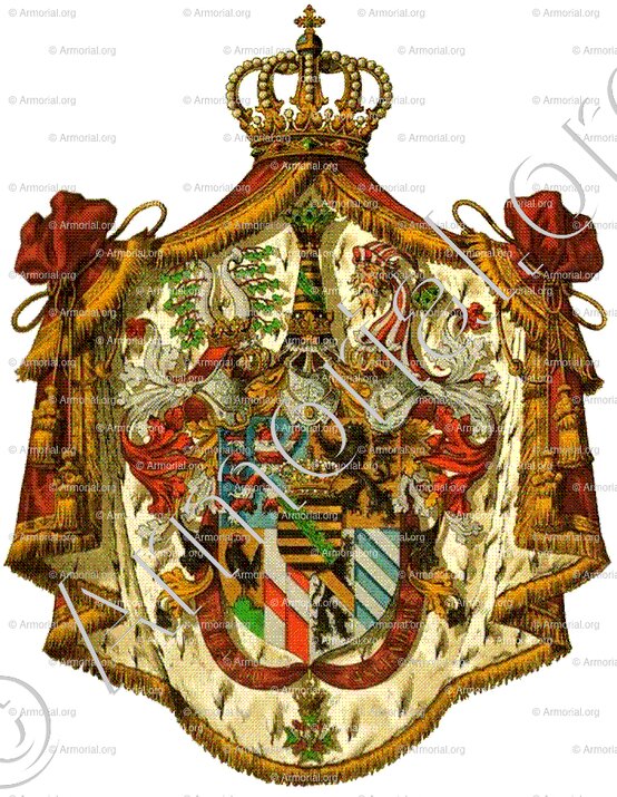 GROßHERZOGTUM SACHSEN-WEIMAR-EISENACH_Sachsen, Weimar, Eisenach._Heiligen Römischen Reiches ()