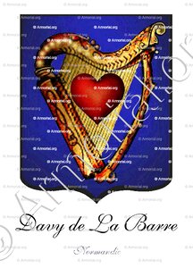 DAVY de LA BARRE