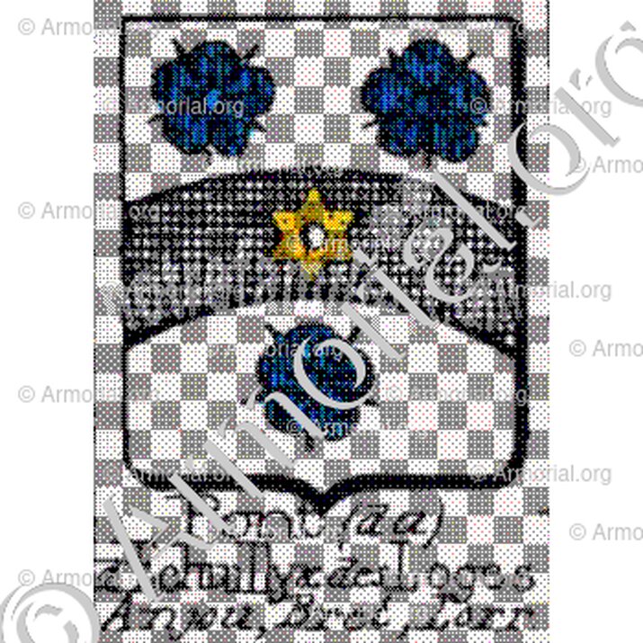 Pont (du) d'Echuilly & des Loges__