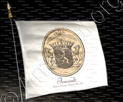 drapeau-FOUCAULT_Guyenne, Gascogne, Périgord, Paris 1698._France