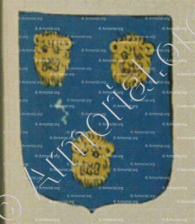 HEUPEL (Alsace)_Blason enregistré sous le règne de Louis XIV_France 