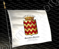 drapeau-GARRETTI de FERRERE_Castello di Ferrere 1540, Asti, Piemonte, Contea di Nizza._Italia, Francia (1)