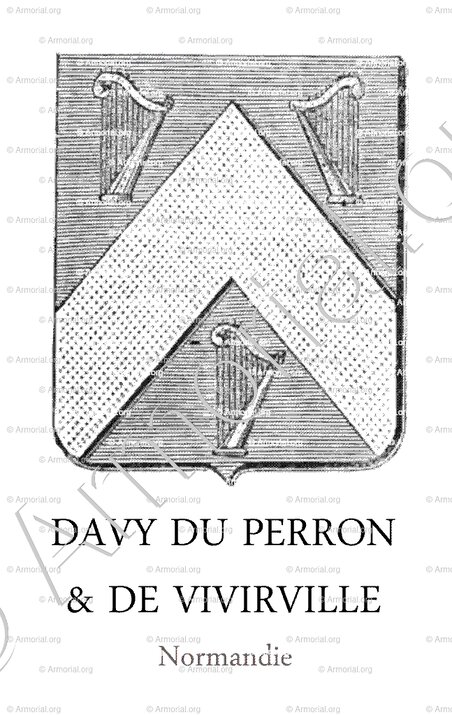 DAVY DU PERRON et DE VVIRVILLE._Normandie_France ()